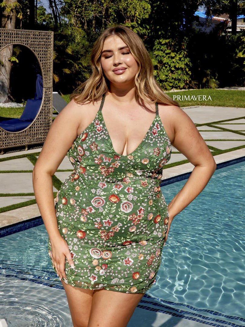 Curvy by Primavera Dress 14034