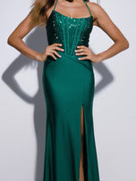 Faviana Heat Stone Corset Prom Dress 11011