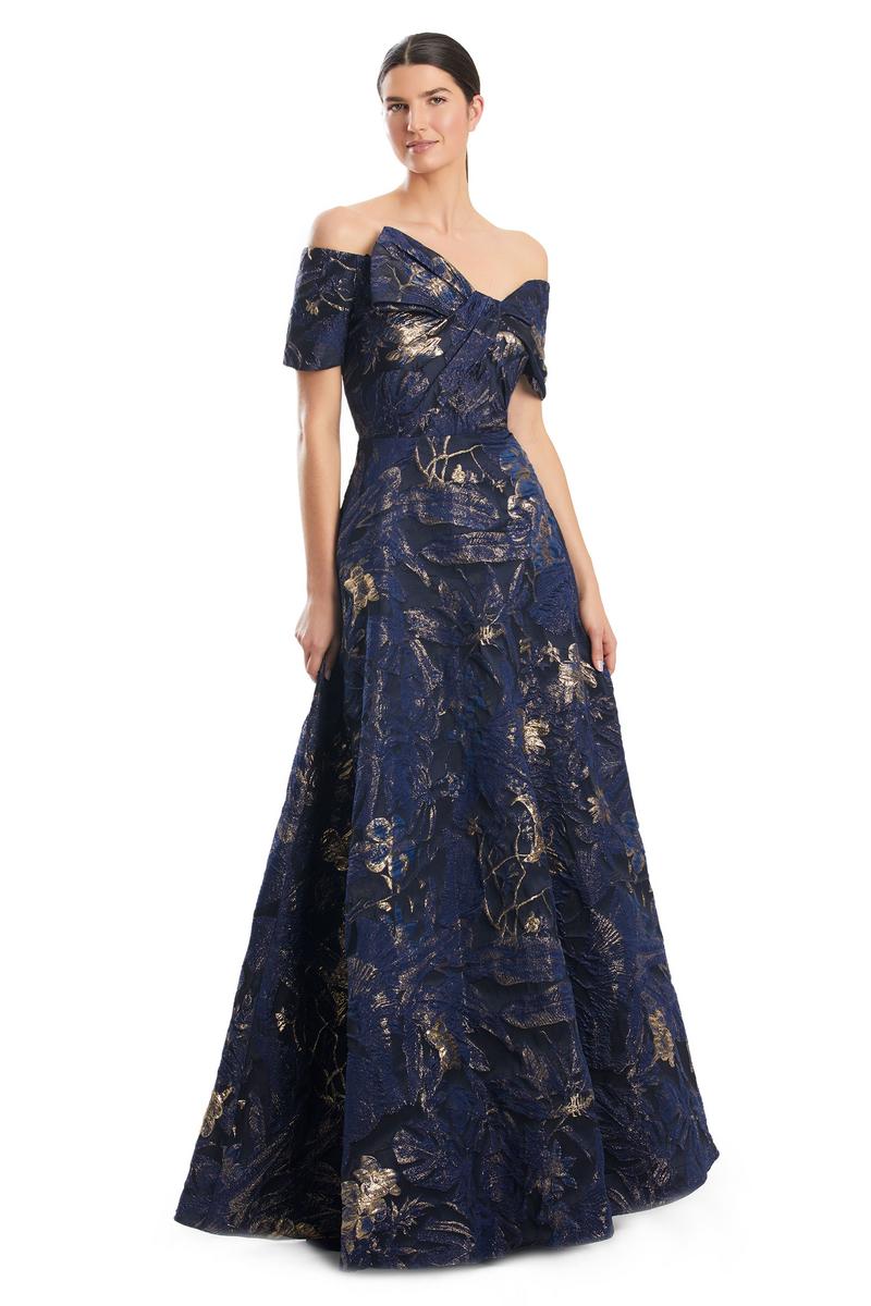 Alexander by Daymor Dress 1960 - Pale Blue/Gold Alexander by Daymor Dress 1960 - Pale Blue/Gold