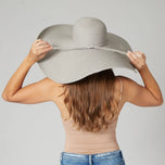 San Diego Hat Company Women's Ultrabraid XL Brim Floppy Hat UBX2535