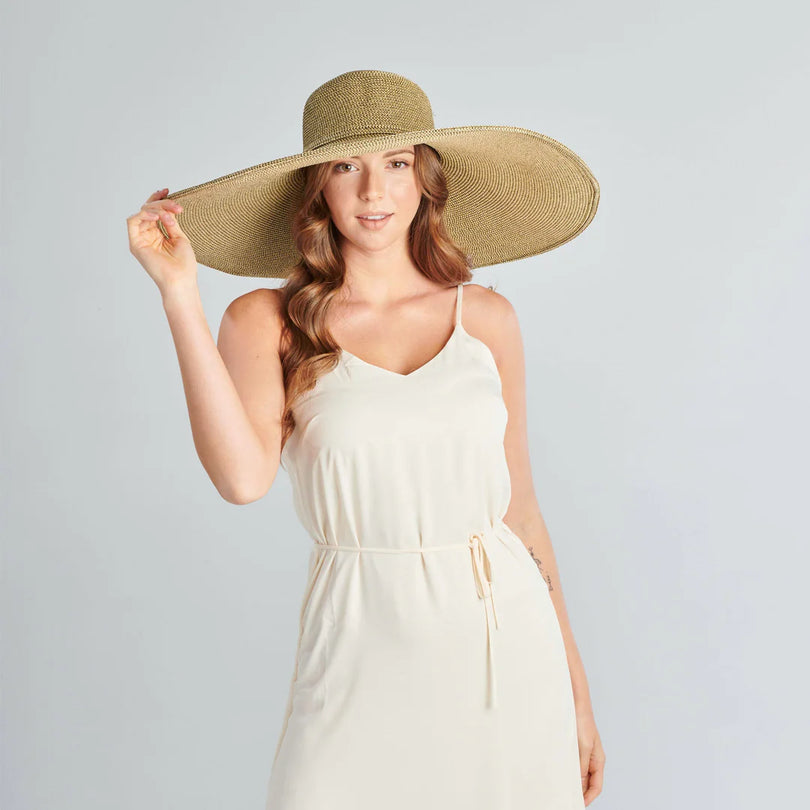 San Diego Hat Company Women's Ultrabraid XL Brim Floppy Hat UBX2535