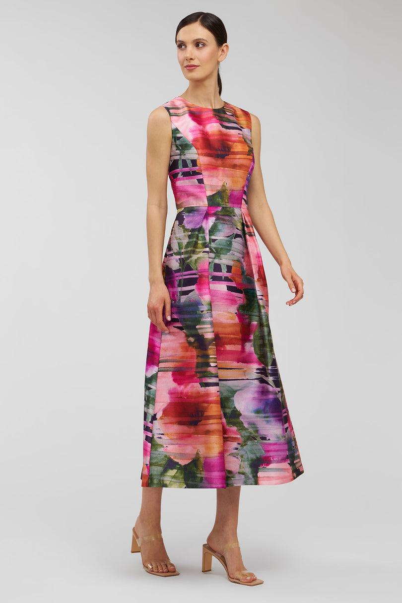 Kay Unger "Tessa" Tea Length Dress 55114590