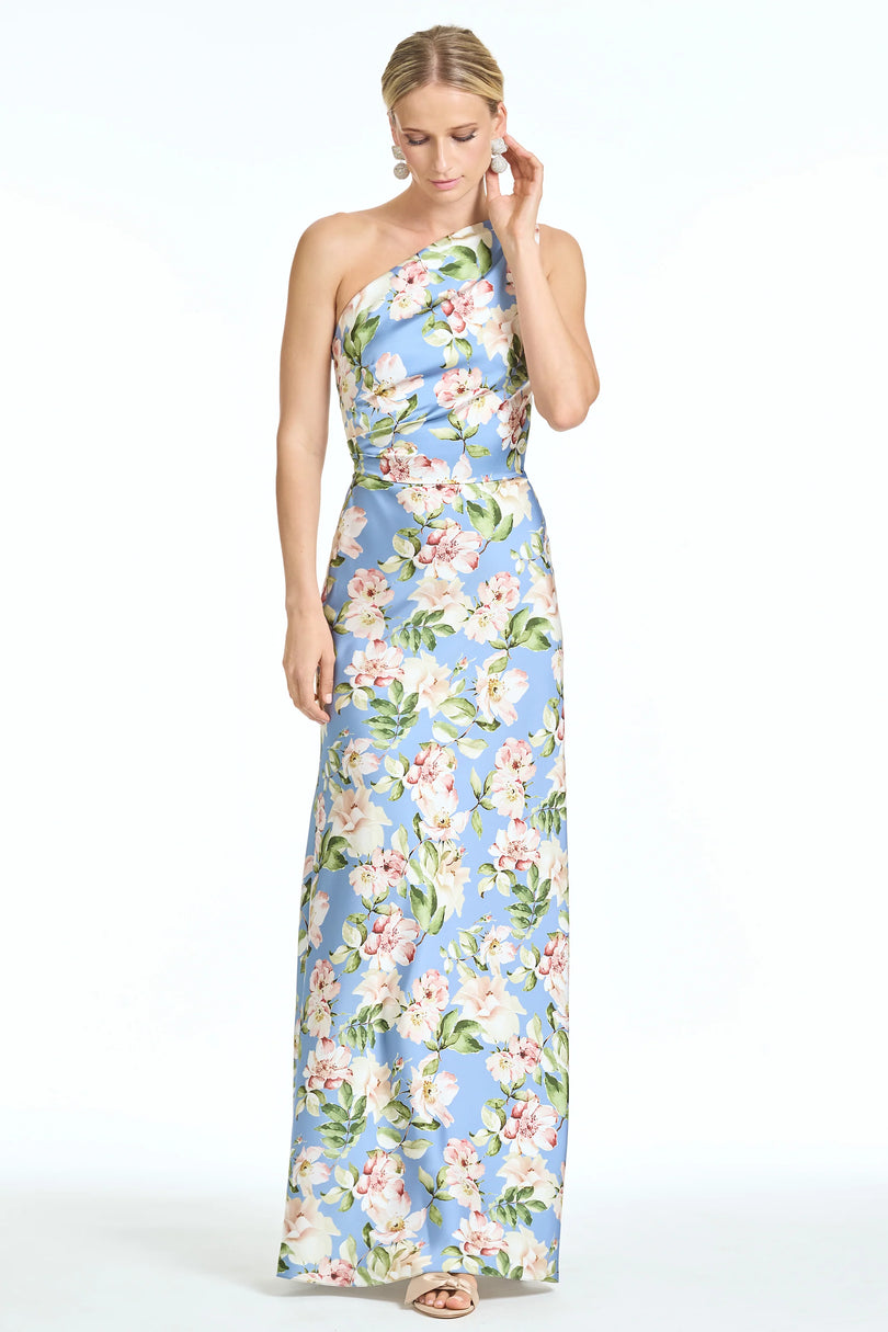 Sachin & Babi "Delphine" Long Evening Dress