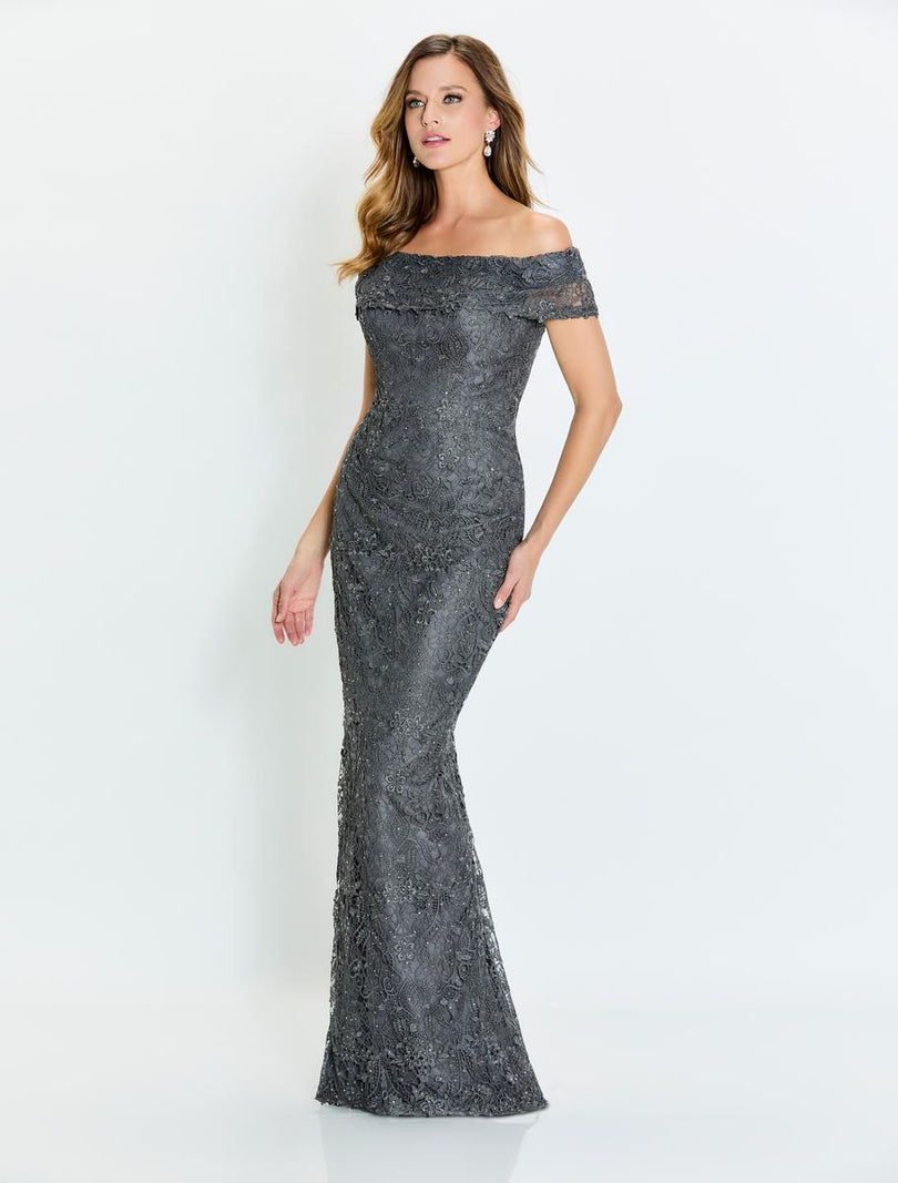 Montage by Mon Cheri Dress 220947 - Olive Green Montage by Mon Cheri Dress 220947 - Olive Green
