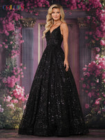Colors Prom Long Glitter Ball Gown Dress 2288