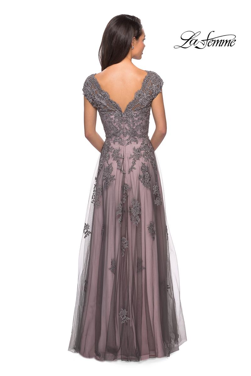 La Femme Evening Dress 23449