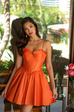 Ava Presley Corset Ruffle Bodice HoCo Dress 26314