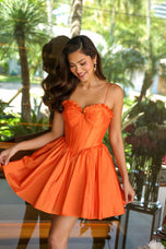 Ava Presley Corset Ruffle Bodice HoCo Dress 26314