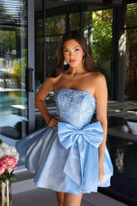 Ava Presley A-Line Bow HoCo Dress 26382