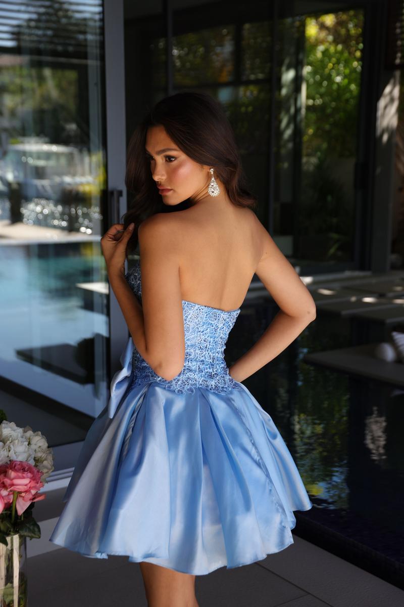 Ava Presley A-Line Bow HoCo Dress 26382