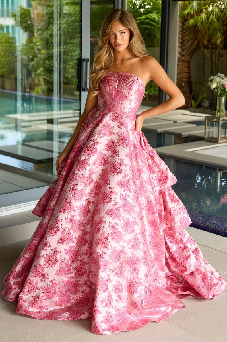 Ava Presley Strapless Ballgown Prom Dress 26412