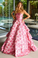 Ava Presley Strapless Ballgown Prom Dress 26412