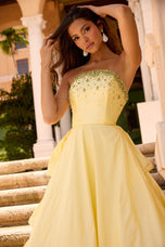 Ava Presley Ruffle Back Ballgown Prom Dress 26417