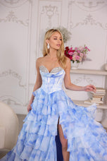 Ava Presley Rhinestone Peek-A-Boo Ballgown Prom Dress 26442