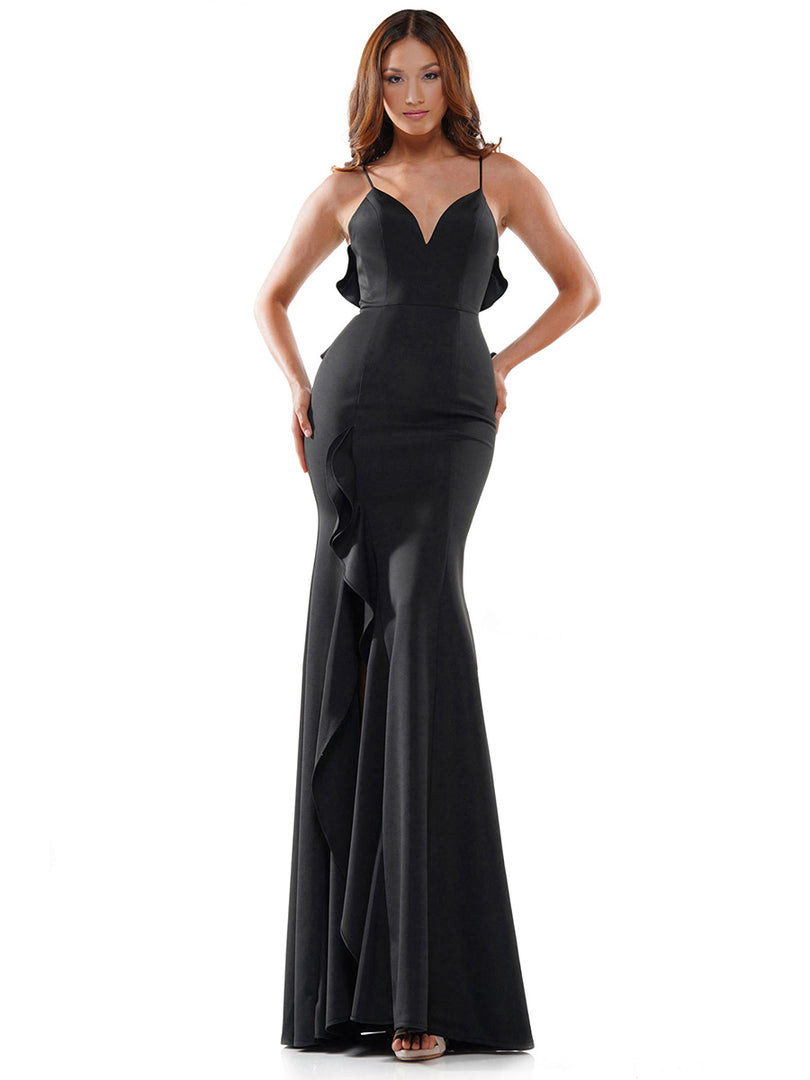 Colors Dress Ruffle Long Dress 2646 Colors Dress Ruffle Long Dress 2646