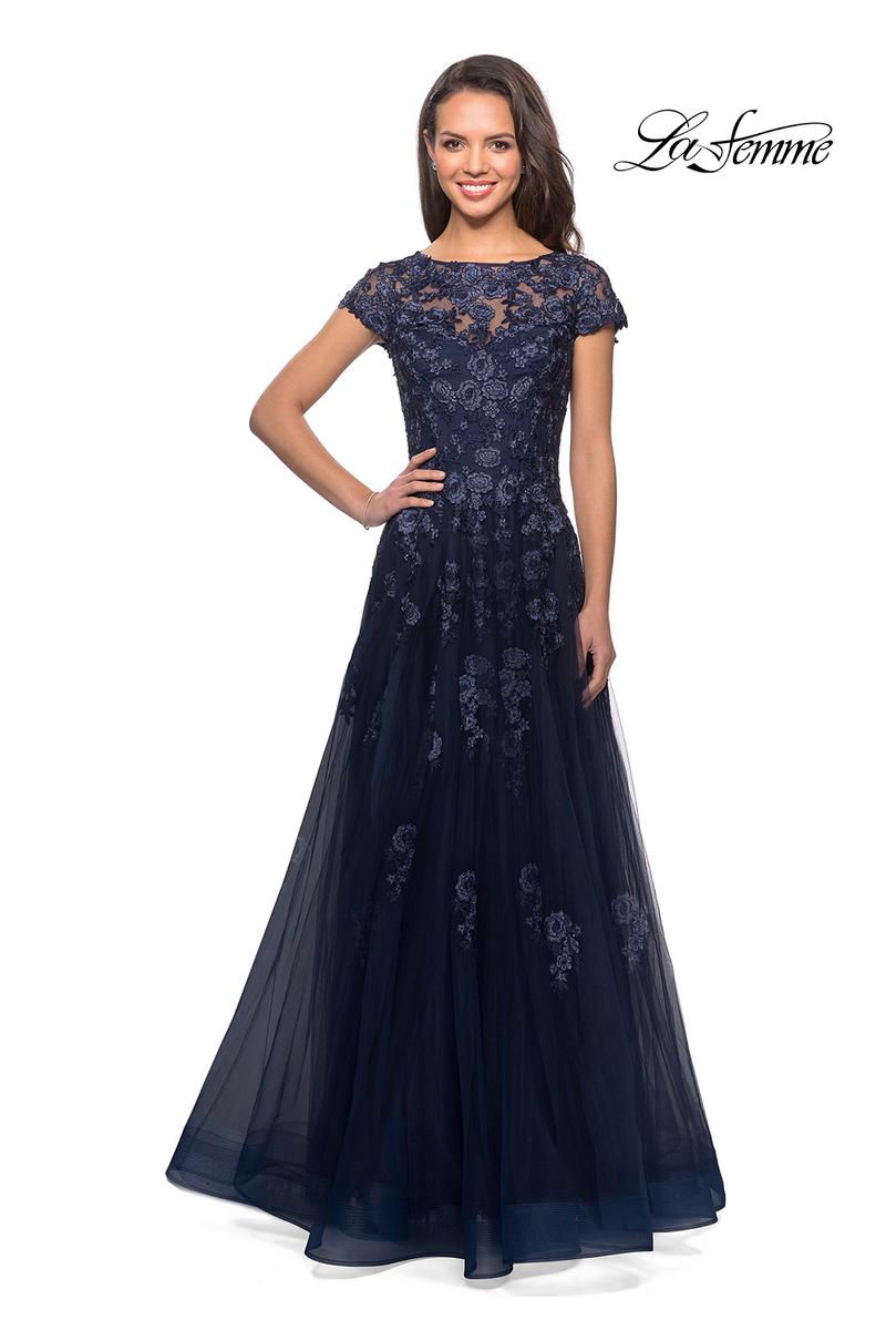 La Femme Evening Dress 26907