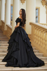 Ava Presley Ruffle Ball Gown Prom Dress 28571