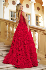 Ava Presley Ruffle Ball Gown Prom Dress 28584