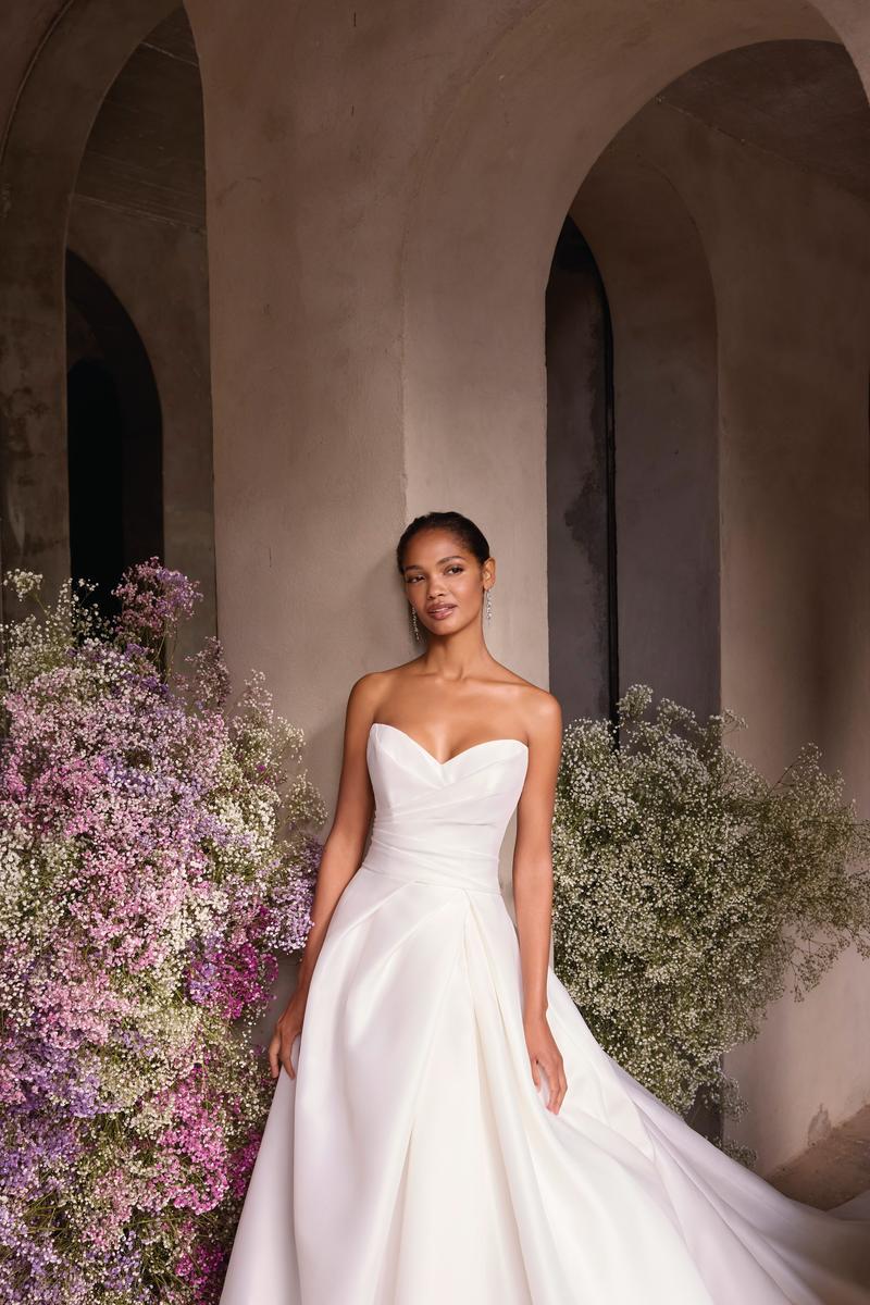 Morilee Andromeda Classic A-line Bridal Gown with Slit 2911 Morilee Andromeda Classic A-line Bridal Gown with Slit 2911