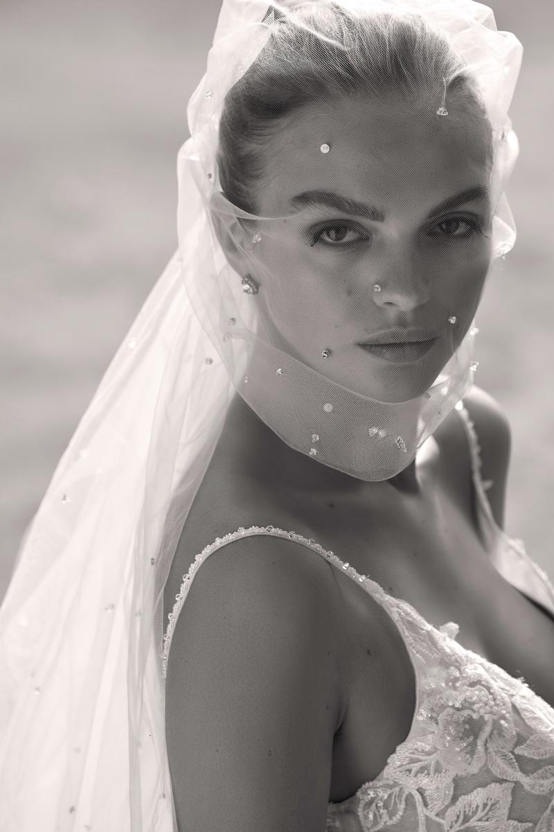 Morilee "Rosie" Delicate A-line Lace Bridal Gown with Straps 2988