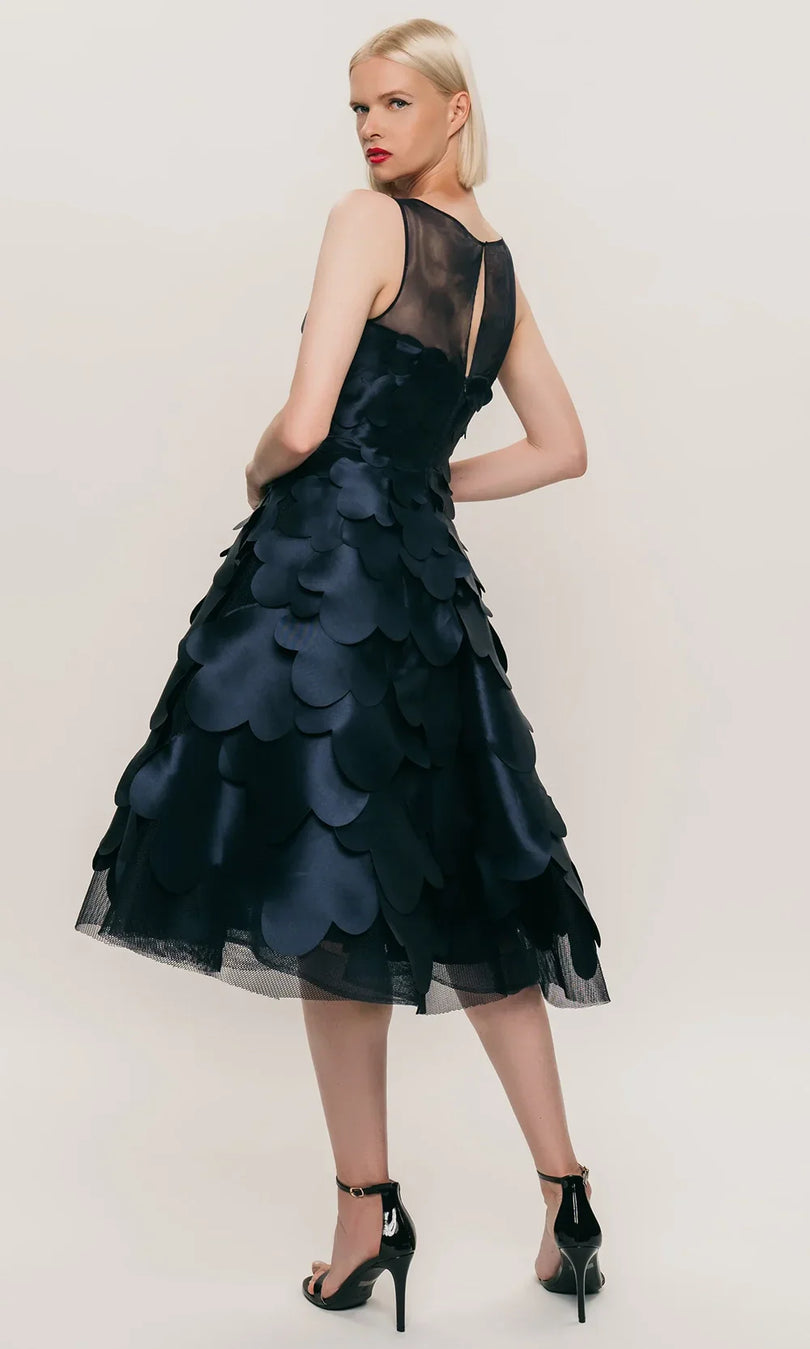 Park 108 Petal A-Line Cocktail Dress M697