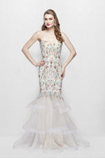 Primavera Couture Long Dress 3003