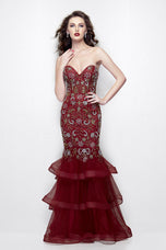 Primavera Couture Long Dress 3003