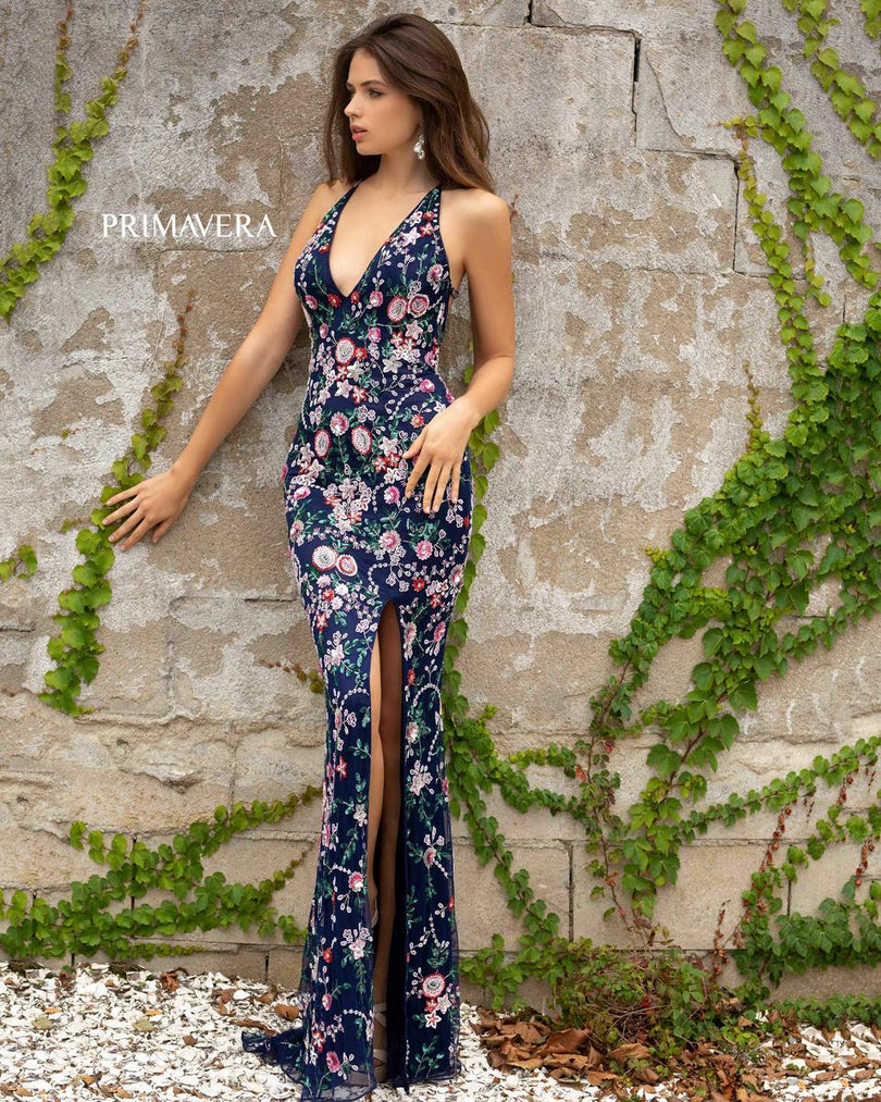 Primavera Couture Long Dress 3073