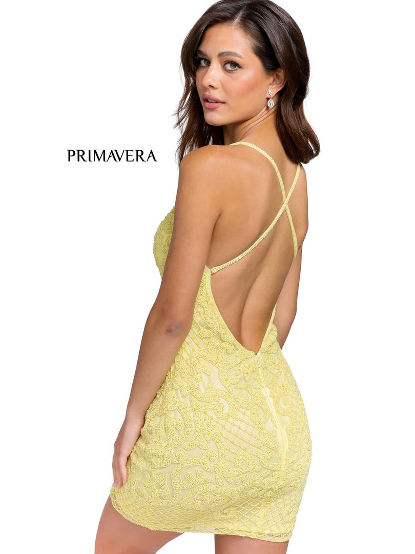 Primavera Couture Short Dress 3138