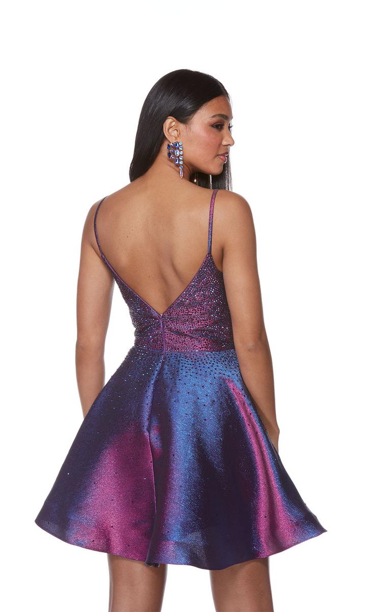 Alyce Paris A-Line Hot Stone Homecoming Dress 3167 Alyce Paris A-Line Hot Stone Homecoming Dress 3167