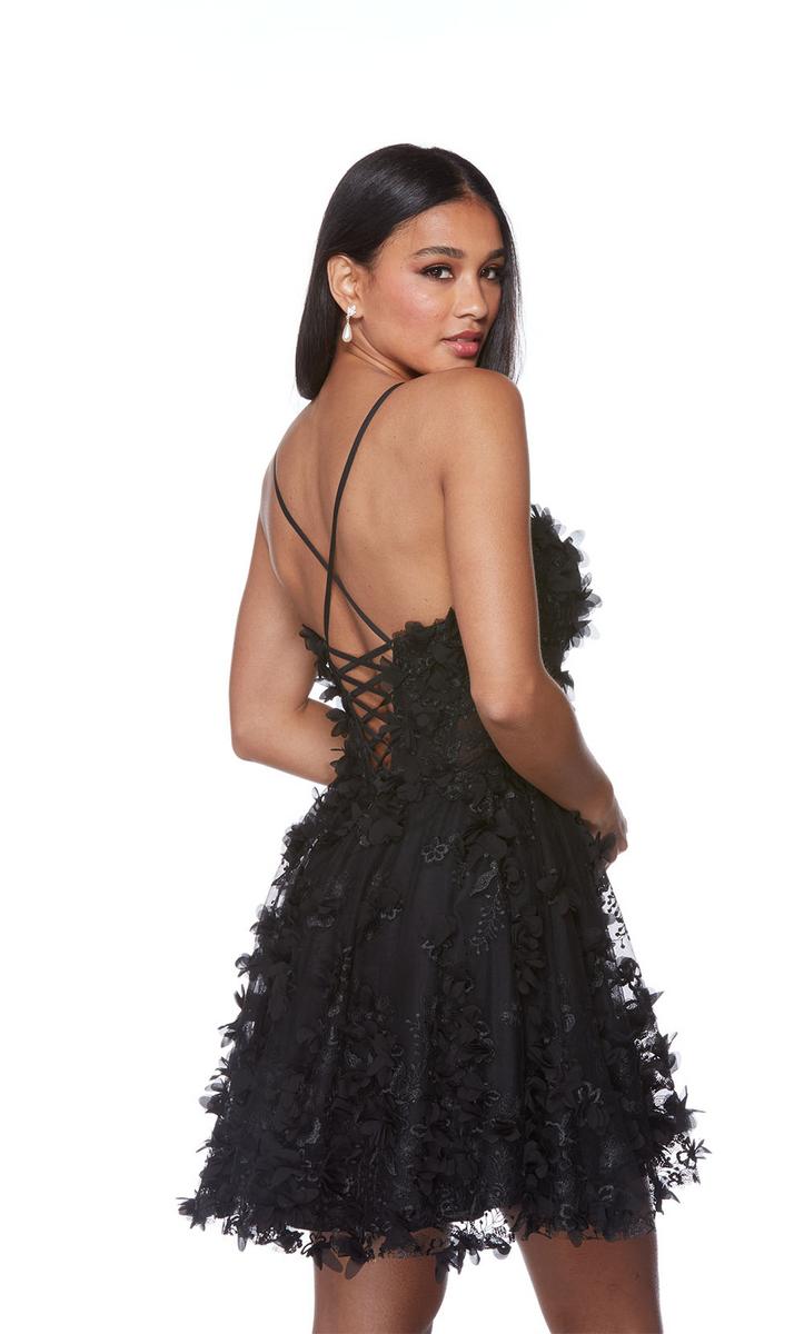 Alyce Paris 3D Floral Corset Homecoming Dress 3171 Alyce Paris 3D Floral Corset Homecoming Dress 3171