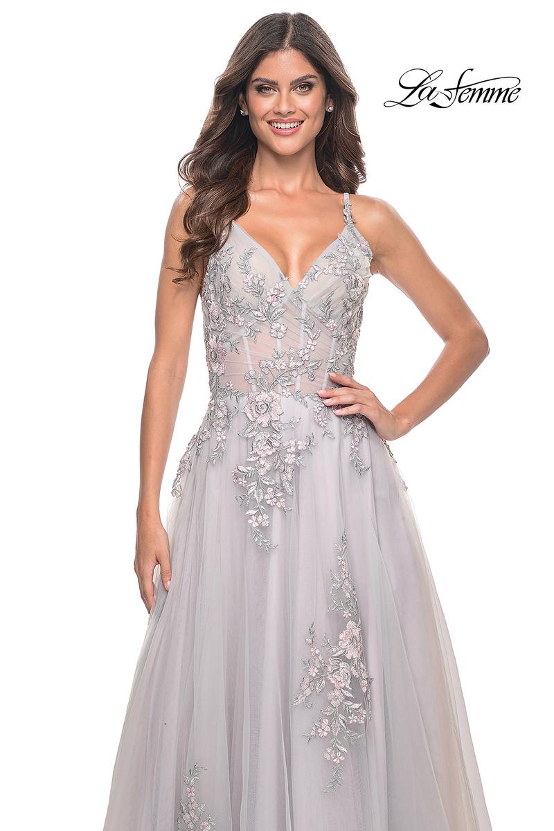 La Femme 31939 Prom Dress - Light Blue | NewYorkDress La Femme 31939 Prom Dress - Light Blue | NewYorkDress