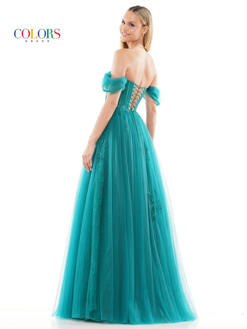 Colors Off Shoulder Corset Ball Gown Dress 3240 Colors Off Shoulder Corset Ball Gown Dress 3240