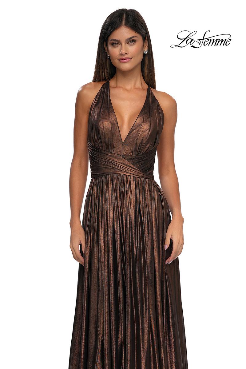 la femme halter dress La Femme - 33743
