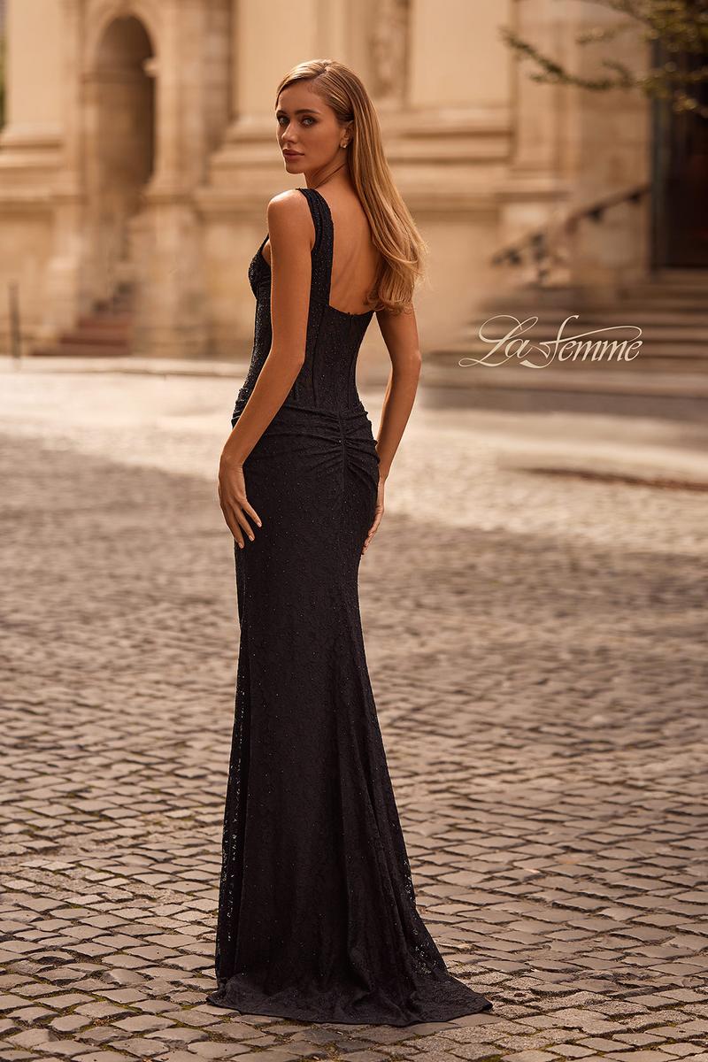 La Femme Dress 32943 Black / 4 La Femme Dress 32943 Black / 4
