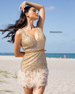 Primavera Couture Short Dress 3521