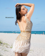 Primavera Couture Short Dress 3521