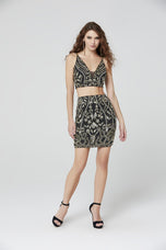 Primavera Couture Short Dress 3550