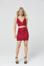 Primavera Couture Short Dress 3550
