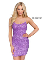 Primavera Couture Short Dress 3558