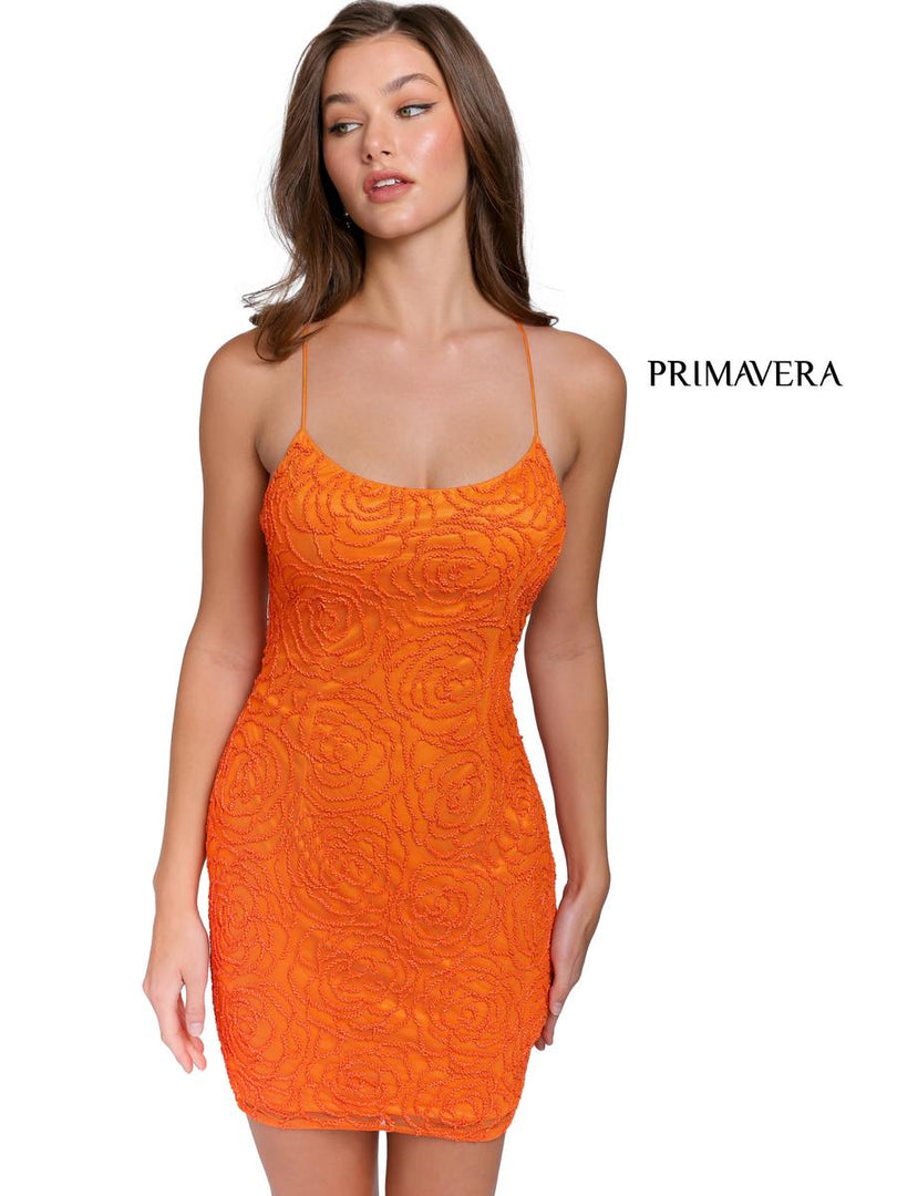 Primavera Couture Short Dress 3558