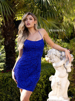 Primavera Couture Short Dress 3558