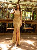 Primavera Couture Long Dress 3638