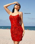 Primavera Couture Short Dress 3704
