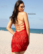 Primavera Couture Short Dress 3704
