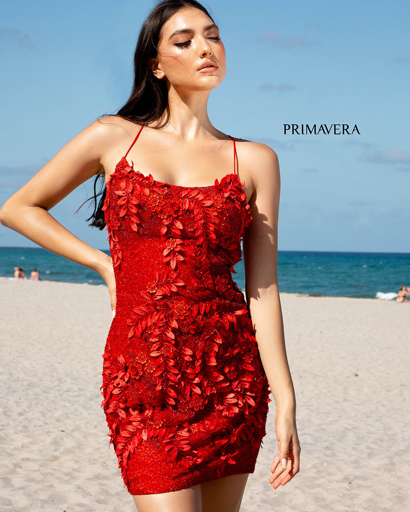 Primavera Couture Short Dress 3704