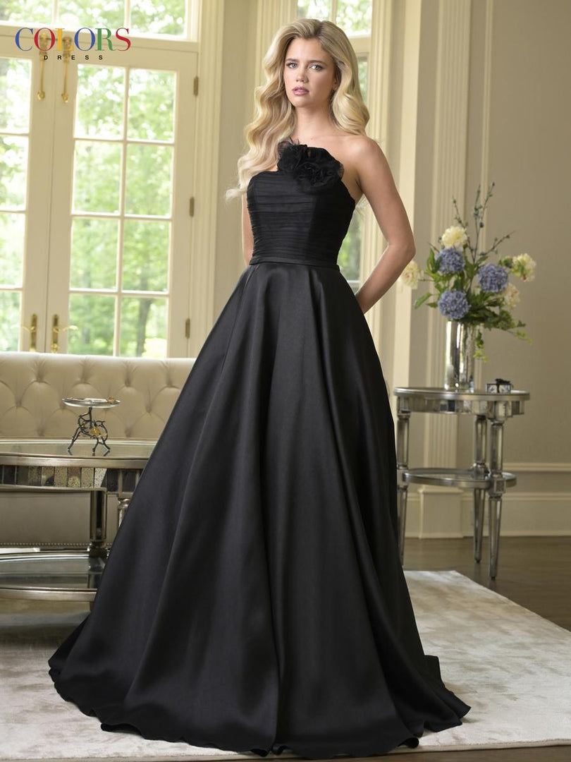 Colors Dress Strapless Ballgown Prom Dress 3737