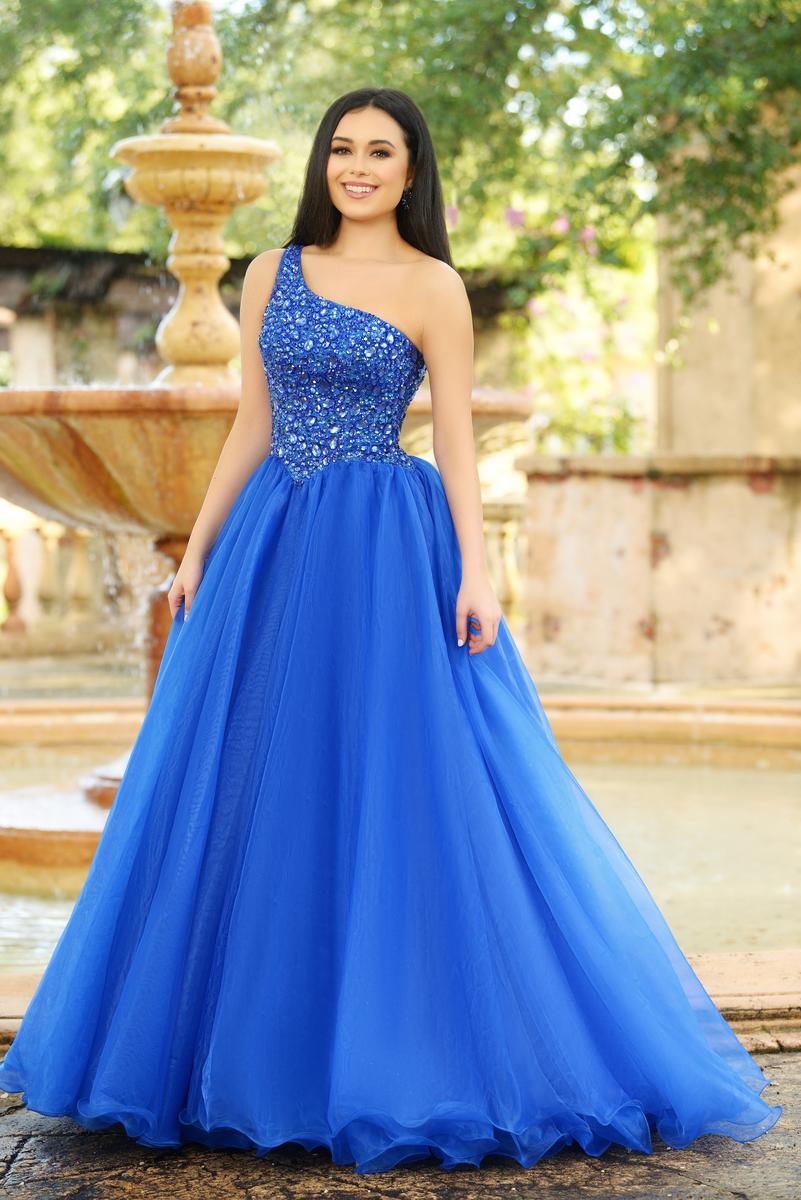 Dancing Queen 4311 - V-Neck A-Line Prom Dress – Couture Candy