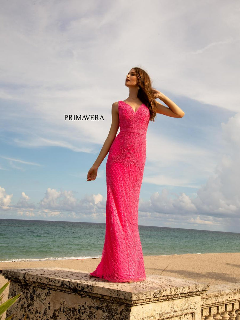 Primavera Couture Long Dress 3741