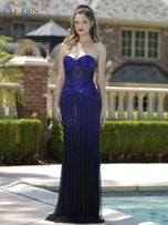 Colors Dress Strapless Beaded Prom Dress 3765